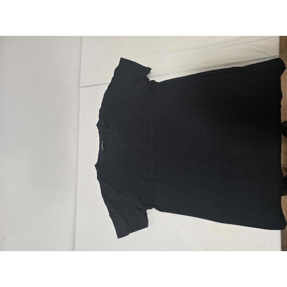 Balmain Paris Black V-Neck Tee (Made in France)